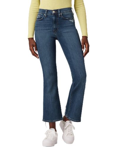 Hudson Jeans Jeans Barbara High Rise Bootcut Crop Jean - Blue