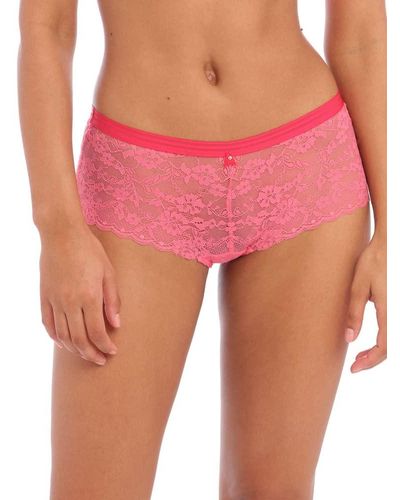 Freya Womens Offbeat Short Brief Bikini Style Underwear - Pink