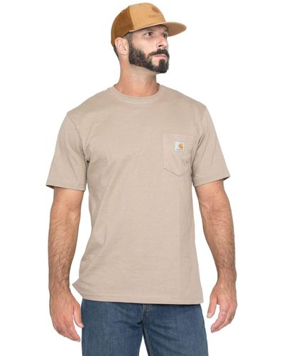 Carhartt K87 Workwear Short Sleeve T-shirt (regular And Big & Tall Sizes) - Multicolor