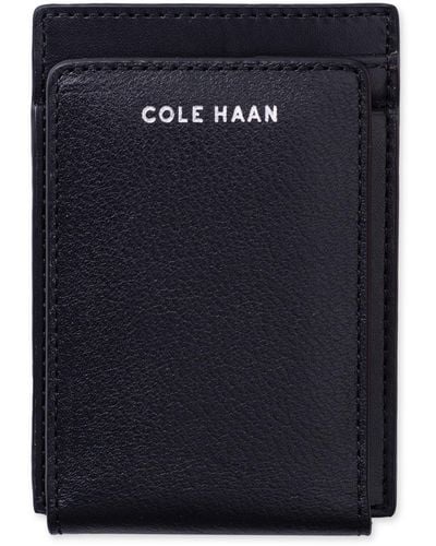 Cole Haan Slim Magnetic Front Pocket Wallet - Blue
