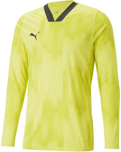 PUMA Teamtarget Goal Keeper Long Sleeve Jersey - Yellow