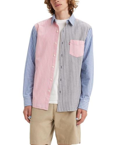 Levi's Classic 1 Pocket Long Sleeve Button Up Shirt, - Multicolor