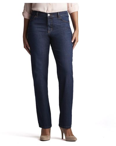 Lee Jeans Relaxed Fit Straight Leg Jean - Blue