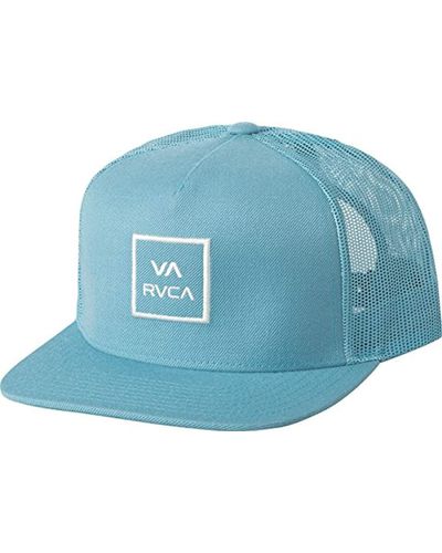 RVCA All The Way Trucker Hat - Blue