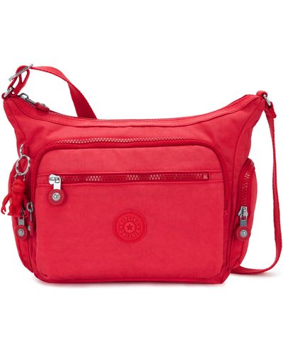 Kipling Gabbie S Crossbody Bags - Red