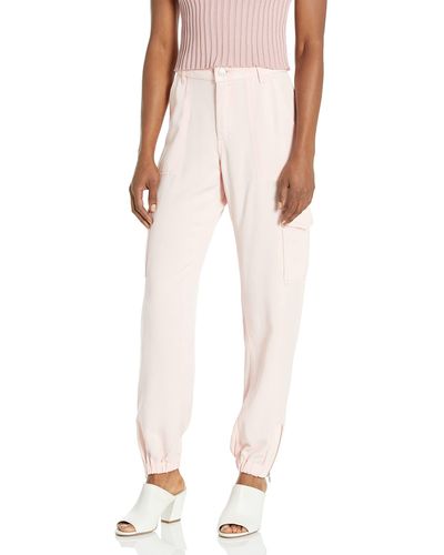 Guess Bowie Straight Leg Cargo Chino Pant - Pink