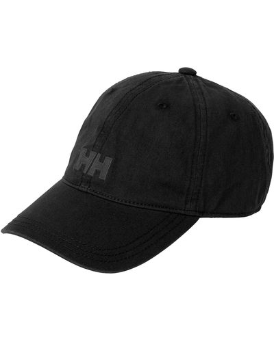 Helly Hansen Helly-hansen Womens Hh Logo Baseball Caps - Black