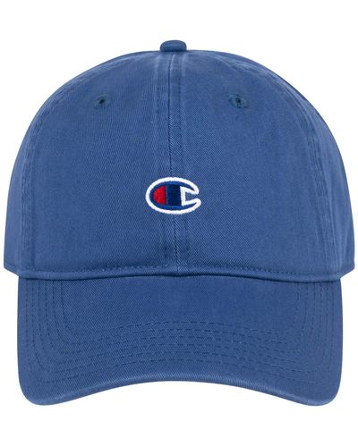 Champion Unisex Adult Ameritage Dad Adjustable Baseball Cap - Blue