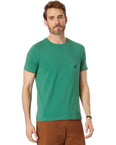 Nautica Performance Pocket T-shirt - Green