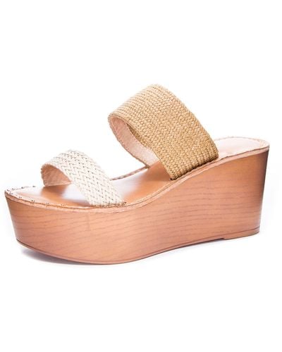 Chinese Laundry Wedge Sandal - Pink