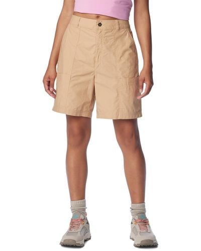 Columbia Holly Hideaway Washed Out Bermuda Short - Natural