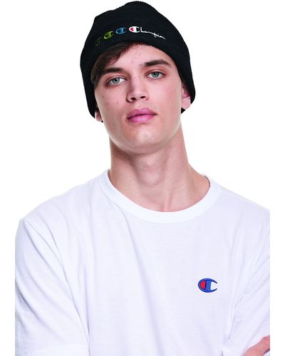 Champion Chunky Ribbed Beanie With Cuff - Pink