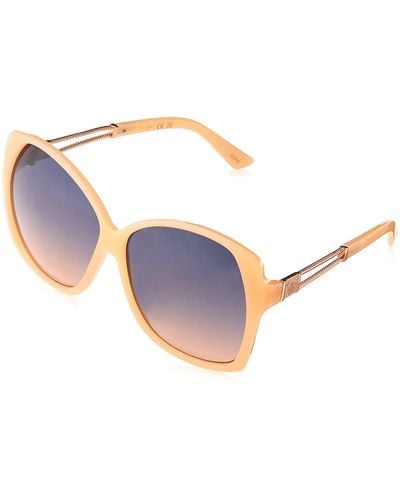 Jessica Simpson J6110 Oversized Jackie O Butterfly Sunglasses With Uv Protection. Glam Gifts For - Black