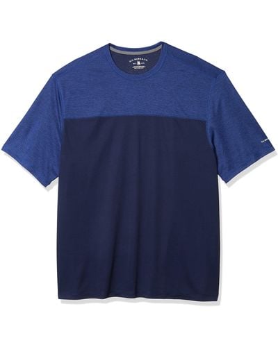 G.H. Bass & Co. Sunblocker Short Sleeve Crewneck T-shirt - Blue
