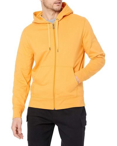 Amazon Essentials Lightweight French Terry Full-zip Hooded Sweatshirt - Orange