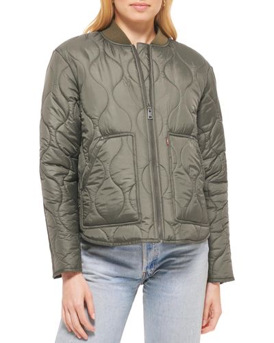 Levi's Onion Quilted Liner Jacket - Gray