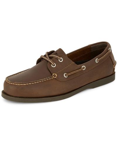 Dockers S Vargas Leather Casual Classic Boat Shoe - Brown