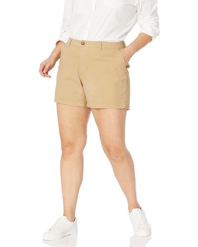 Amazon Essentials 5-inch Inseam Chino Shorts - Natural