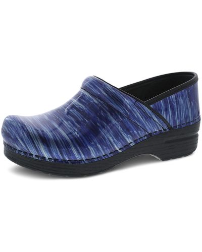 Dansko On Clogs 7.5-8 M Us – Anti-fatigue Rocker Sole And Arch Support For - Blue