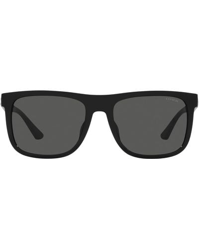 COACH Hc8367u Universal Fit Sunglasses - Black