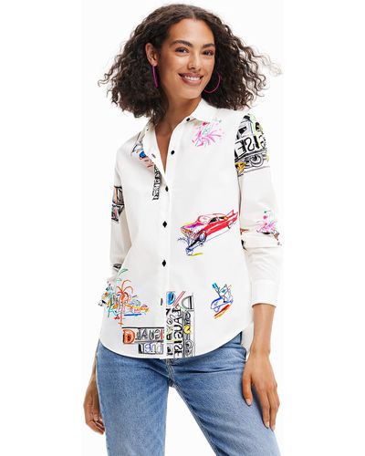 Desigual Shirts for Women | Online Sale up to 82% off | Lyst