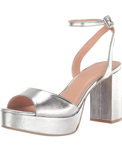 Buy CL by Chinese Laundry Women's Jody Heeled Sandal, Silver, 7 at Amazon.in
