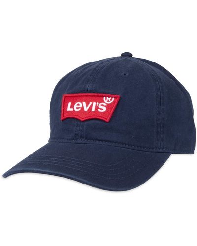 Levi's Petite Brushed Twill Baseball Dad Hat - Blue