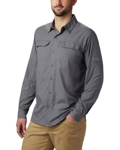 Columbia Silver Ridge 2.0 Long Sleeve Shirt - Gray