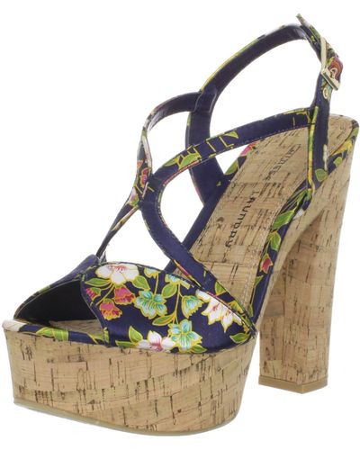Chinese Laundry Party Time Platform Sandal - Blue