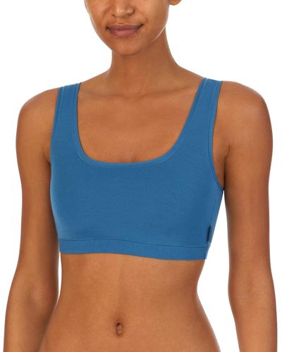 DKNY Modal Scoop Neck Bralette - Blue