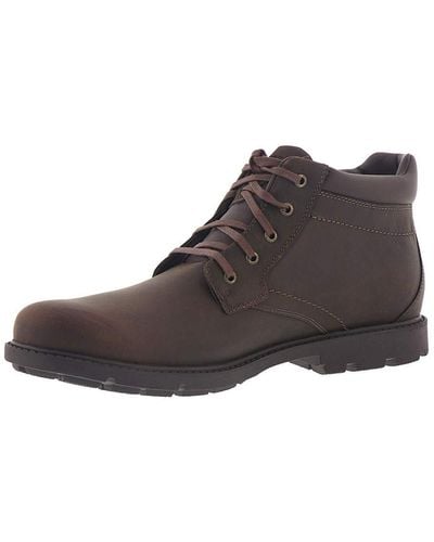 Rockport Rugged Bucks Chukka Boots - Brown