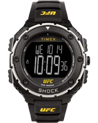 Timex UFC -Chronographenuhr 50mm Schwarz Resin Strap TW4B27200