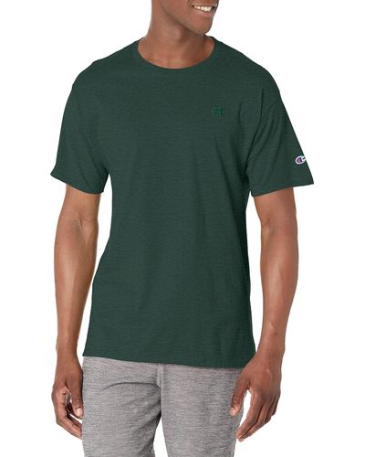 Champion Mens Classic Jersey Tee Shirt - Green