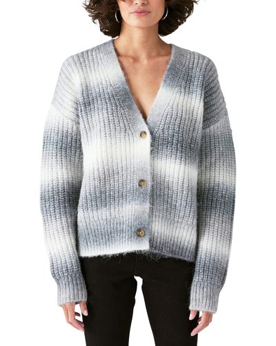 Lucky Brand Ombre Cardigan - Gray