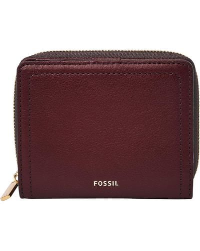 Fossil Logan Multifunction Wallet - Purple
