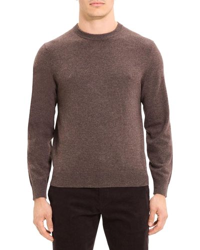 Theory Hilles Cashmere Sweater - Brown