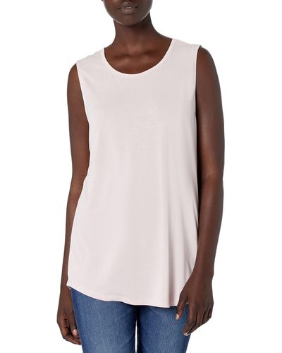 Skechers S Tranquil Tunic Tank Top Ladies Lightweight Pink 12 - White