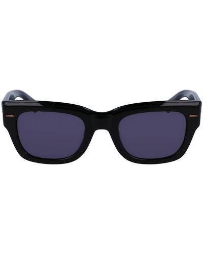 Calvin Klein Ck23509s Rectangular Sunglasses - Black