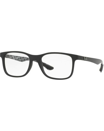 Ray-Ban Rx8903 Square Eyeglass Frames - Black