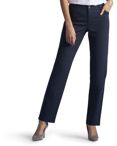Lee Jeans Missy Relaxed Fit All Day Hose mit geradem Bein - Blau