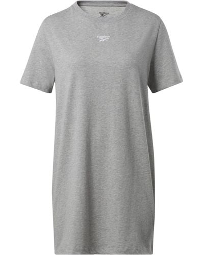 Reebok Identity T-shirt Dress - Grey