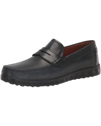 Ecco S Lite Moc Penny Driving Style Loafer - Black