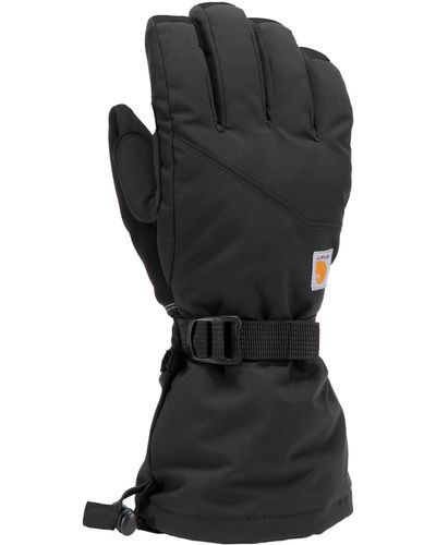Carhartt Storm Defender Insulated Gauntlet Glove - Black