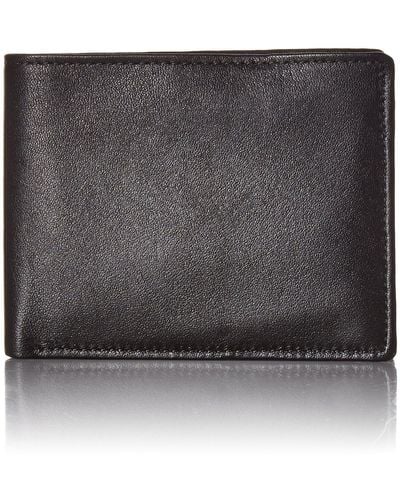 Perry Ellis Gramercy Passcase Wallet - Black