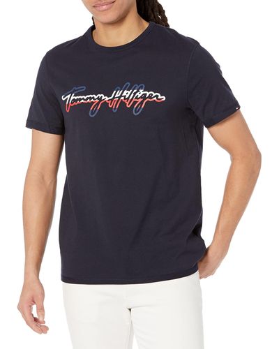 Tommy Hilfiger Adaptive Sensory Signature T-shirt - Multicolor
