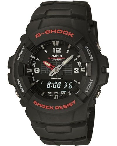 G-Shock G100-1bv G-shock Classic Ana-digi Watch - Black