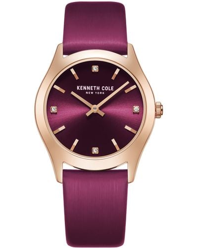 Kenneth Cole Modern Classic Watch - Purple