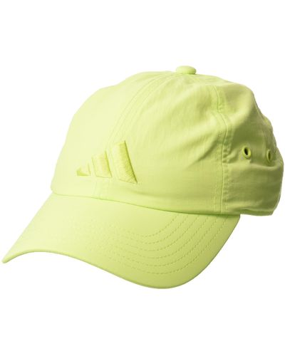 adidas Influencer 3 Relaxed Strapback Adjustable Fit Hat - Yellow
