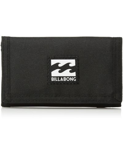 Billabong Mens Classic Tri-fold Wallet - Black