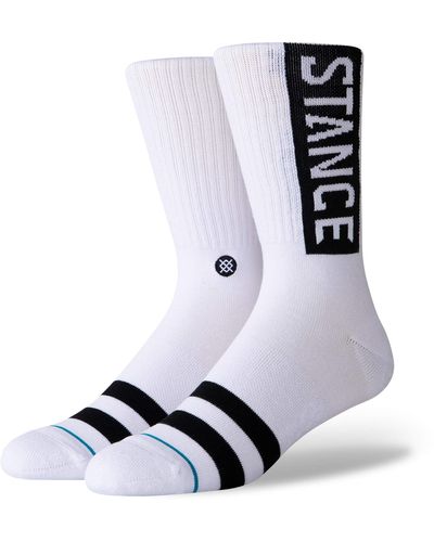 Stance Og Crew Socks - White